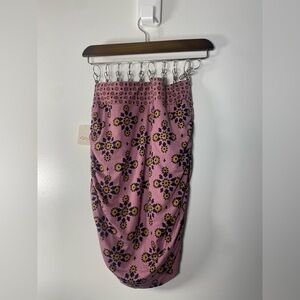Brand new with tags! Free People Pink Floral Pencil Skirt